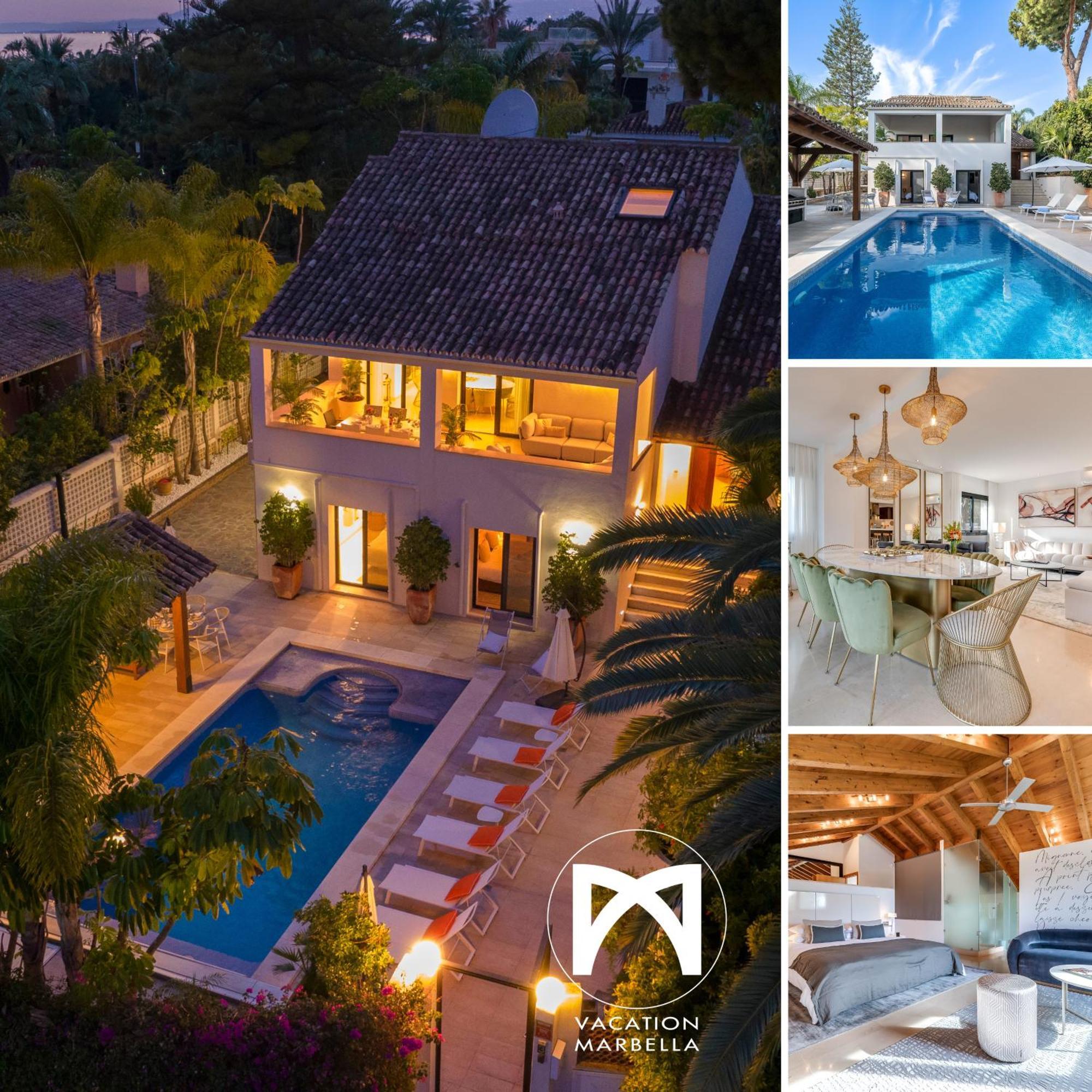 Vacation Marbella I Villa La Cabane, Prestige, Heated Pool, 300M To The Beach Экстерьер фото